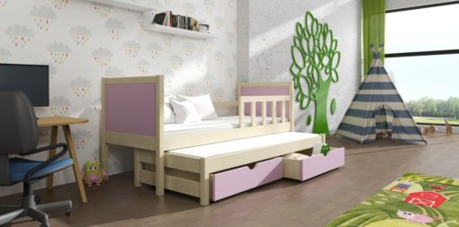 Dětská postel s přistýlkou Evita 36