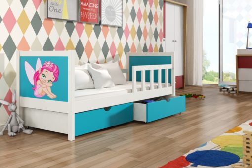 Dětská postel s úložným prostorem Evita 5