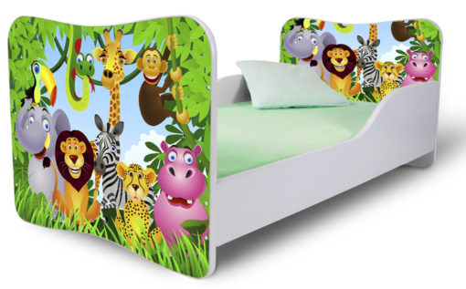 Dětská moderní postel Madagaskar