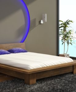Dřevěná postel Turid v několika rozměrových variantách