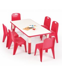 Dětský stůl Marty 2 - červený
