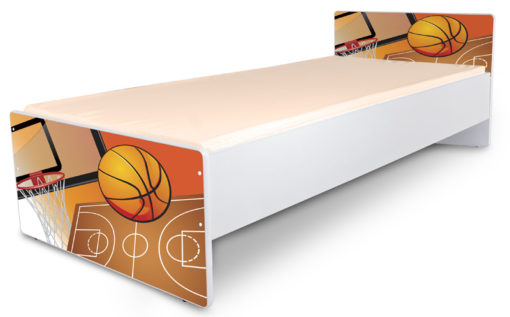 Jednolůžková dětská postel Basketbal 2