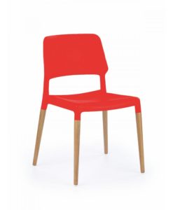 Jídelní židle Kezia - červená